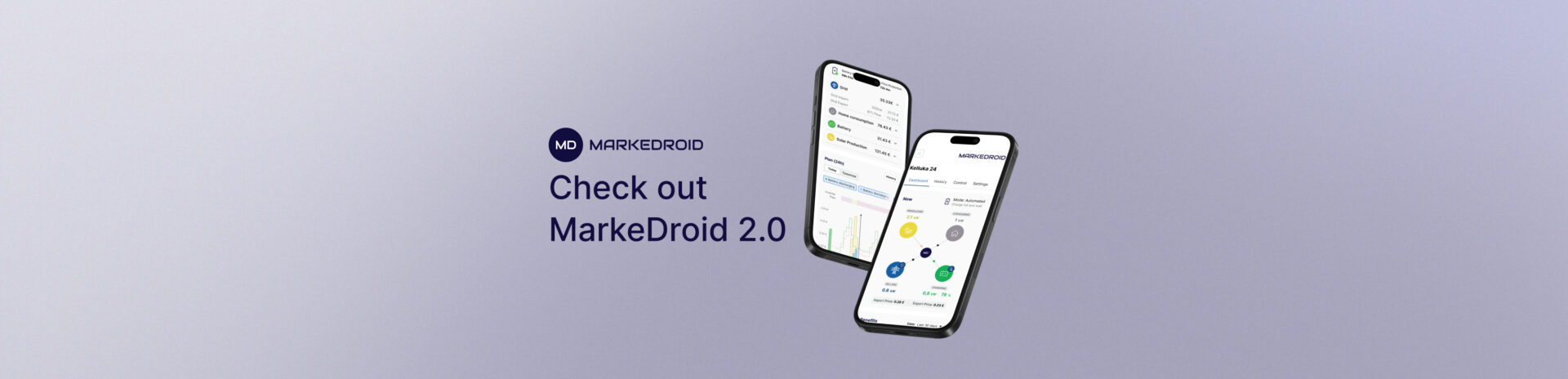 New updates to our HEMS: MarkeDroid 2.0